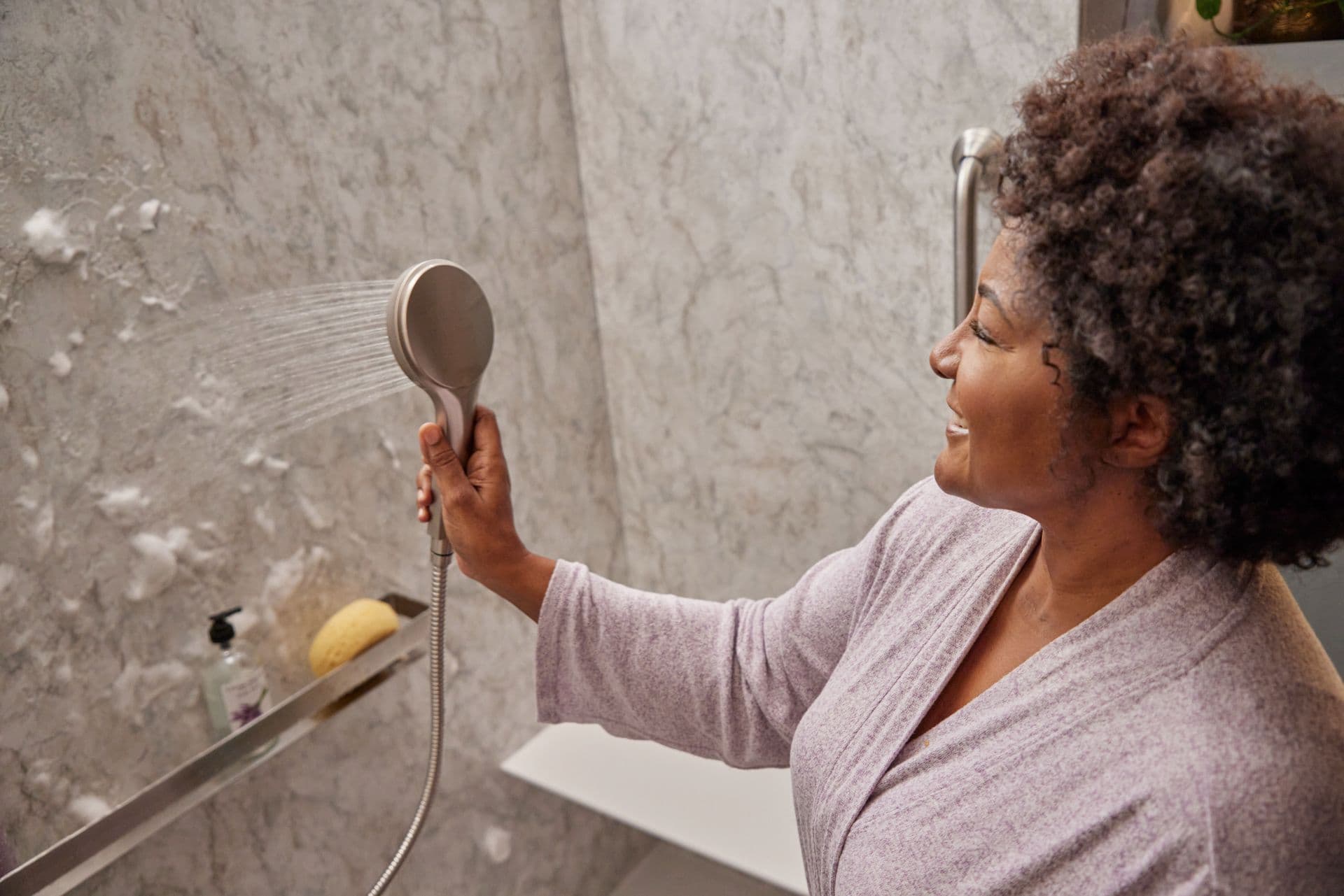 Low Maintenance Jacuzzi Bath Remodel Shower