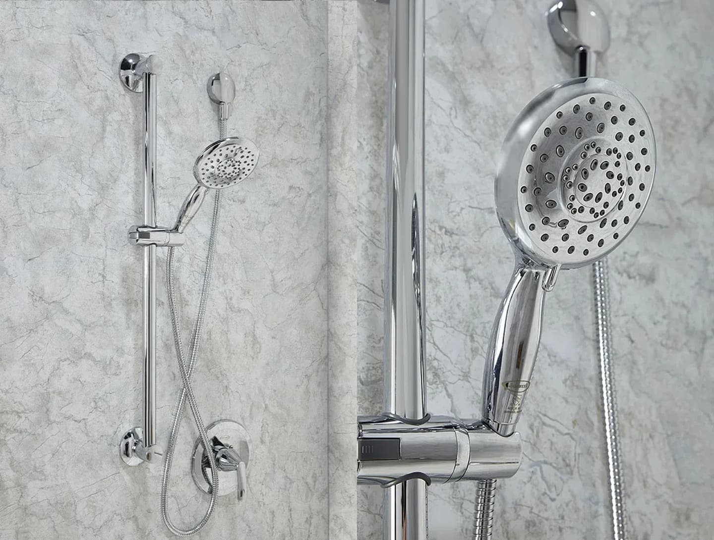 Jacuzzi shower fixture set